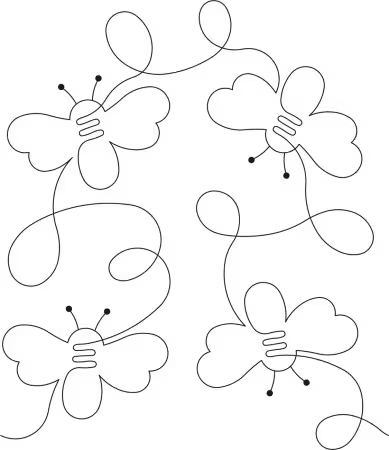 Sweet Bee Overall 11-1/2in Stencil