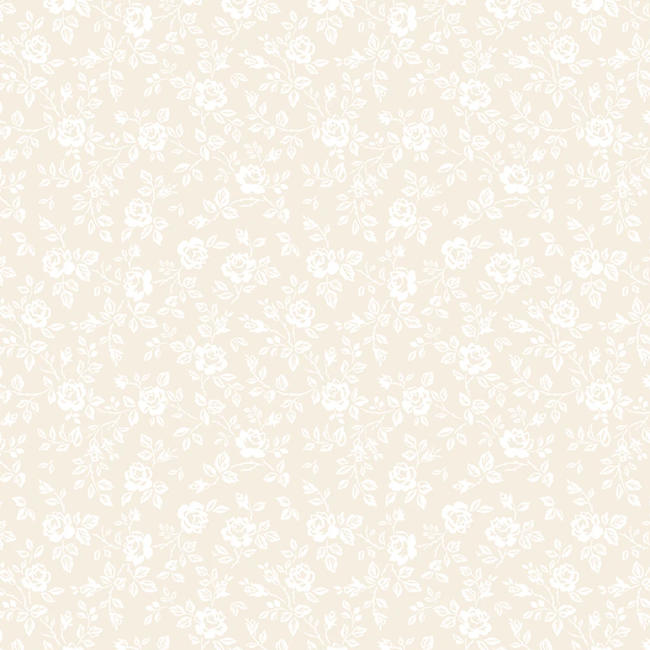 Elegant Essentials Small Floral Pearl - Cream