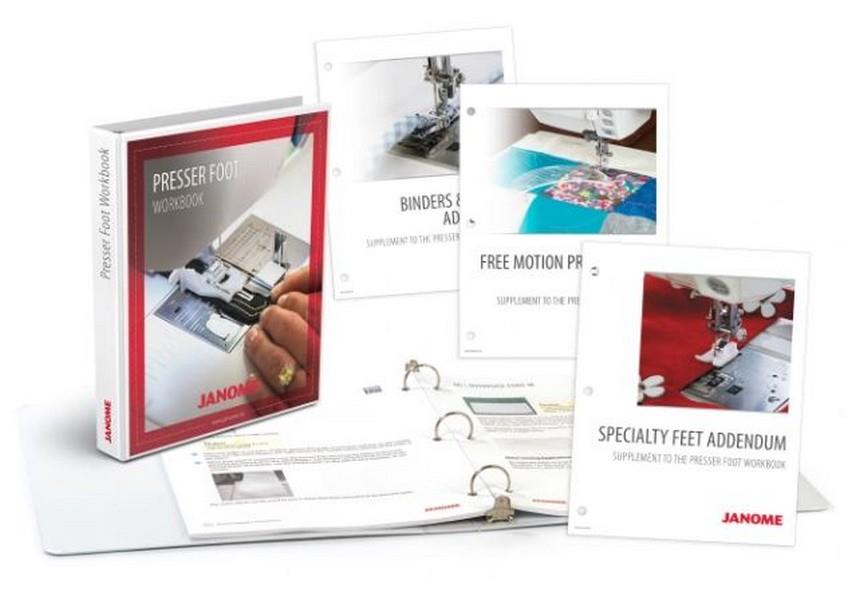 Janome Workbook Binders & Guides