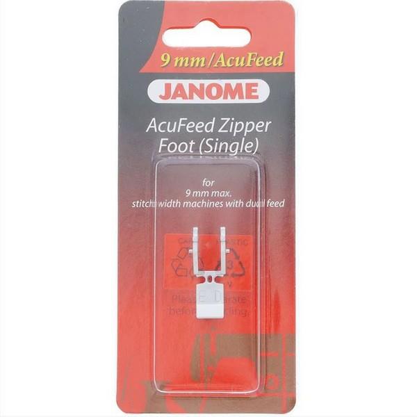 Janome Accufeed Zipper Foot (ED - Single)
