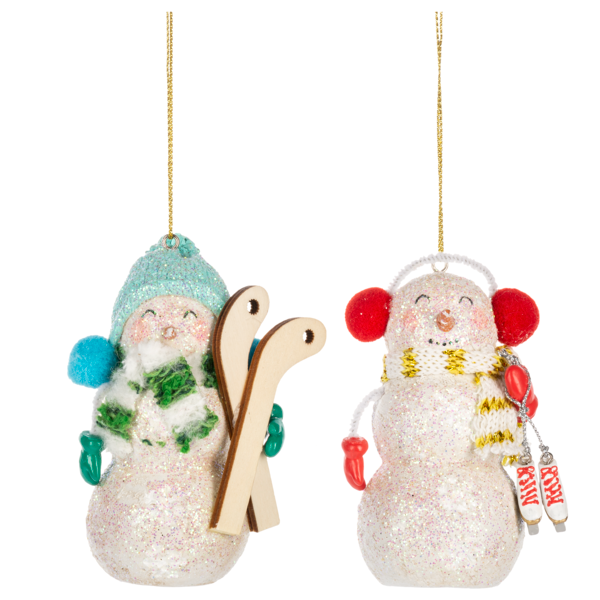 Winter Snowman Ornament