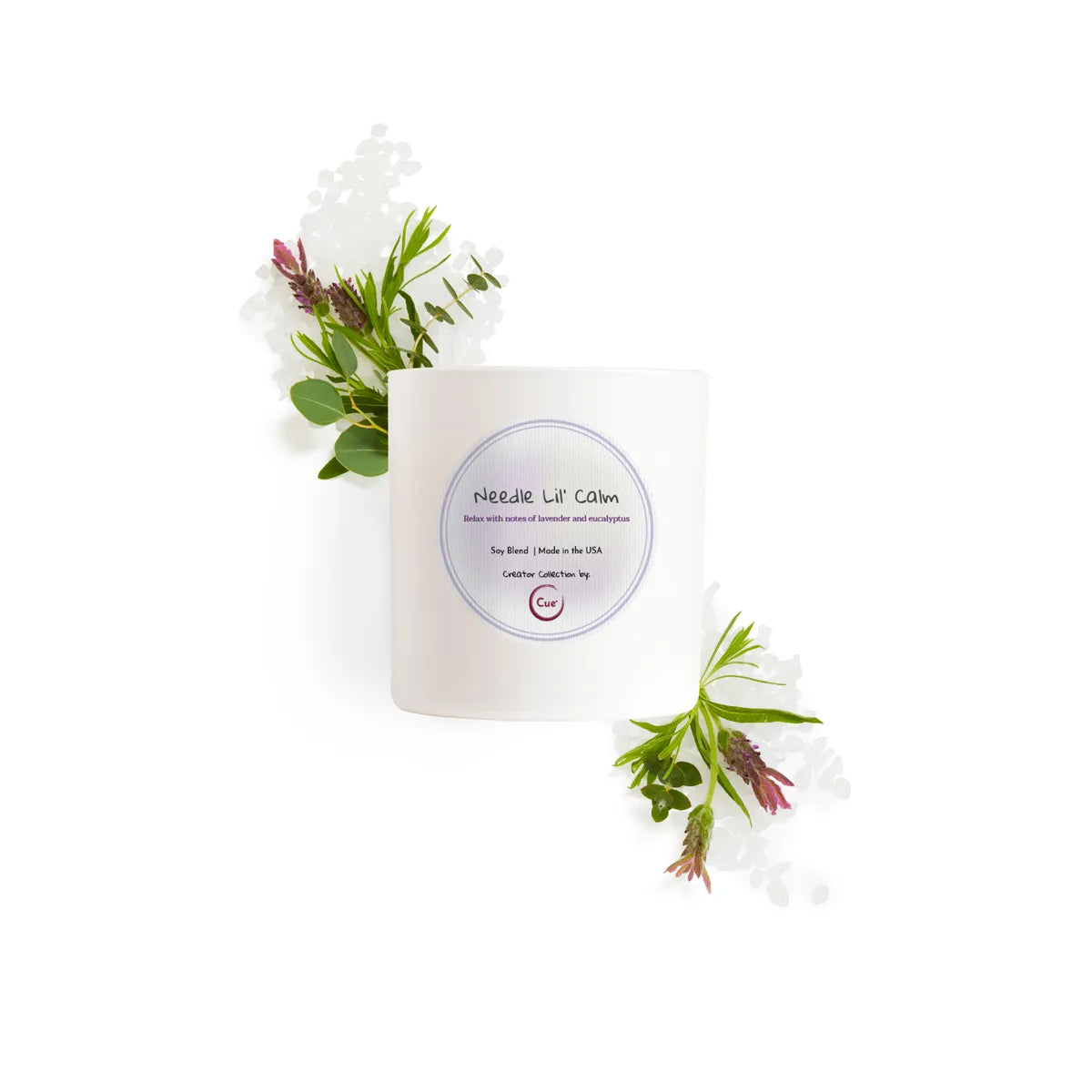 White Needle Lil' Calm Candle 7.5 oz