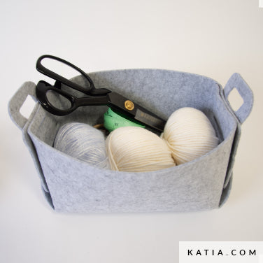 Recycled Felt Pearl Grey