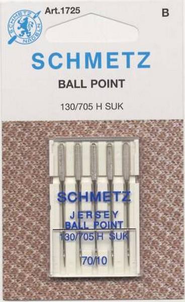 Schmetz Jersey/Ball Point Needles 70/10