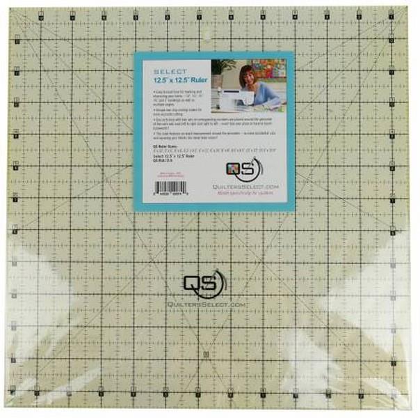 Quilters Select Non-Slip Ruler 12 1/2" x 12 1/2"