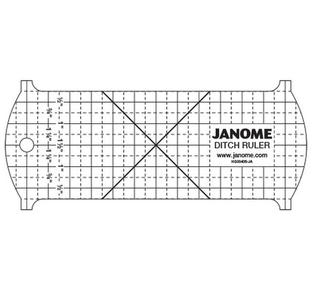 Janome Ditch Quilting Ruler