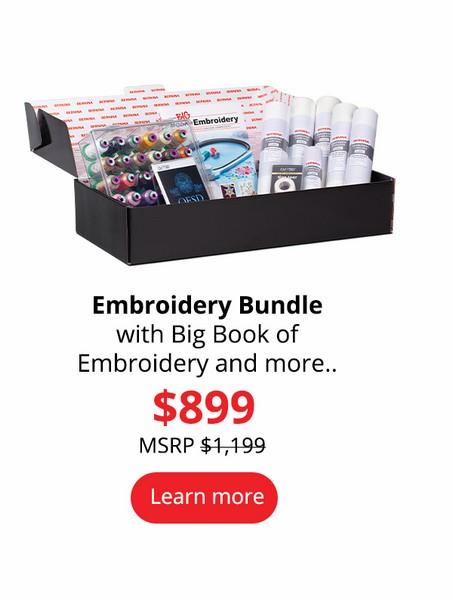 NEW!!!! Bernina Embroidery Bundle