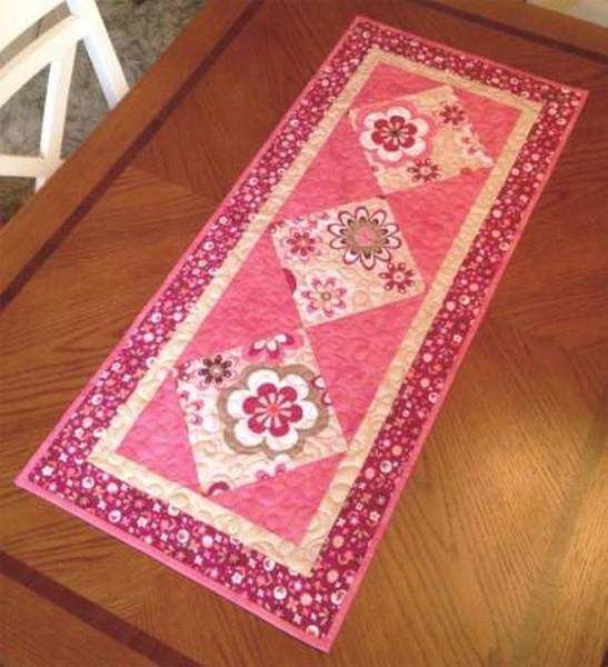 Sassy Squares Table Runner Pattern