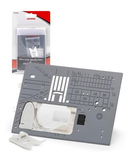 Janome Ultra Glide Needle Plate and Ultra Glide Foot