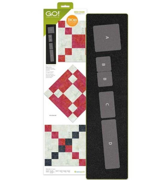 Accuquilt Irish Chain Block on Board Die