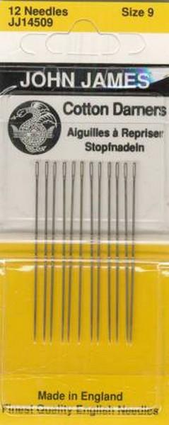 John James Needles Size 9 Cotton Darners