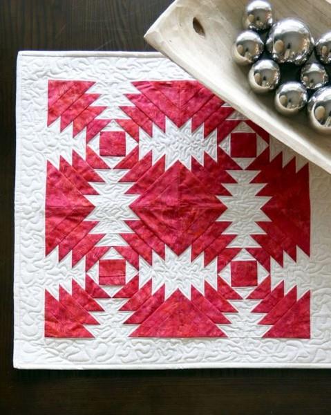 GO! Fiery Pineapple Wall Hanging by Accuquilt available in Canada at The Quilt Store