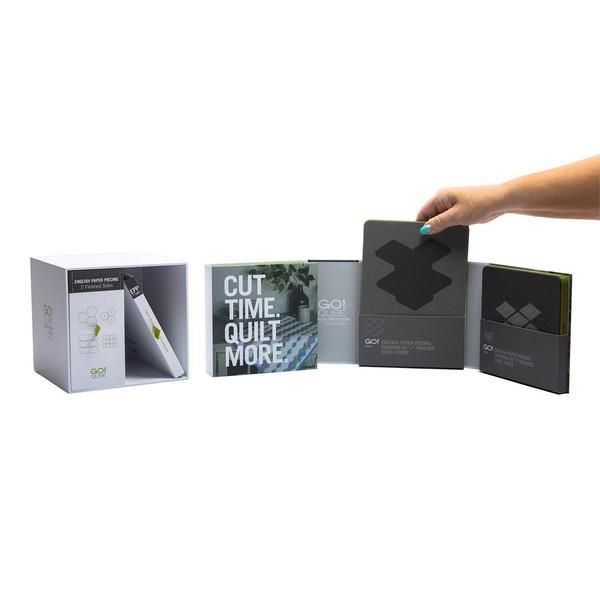 GO! Qube English Paper Piecing 1" Finished Sides