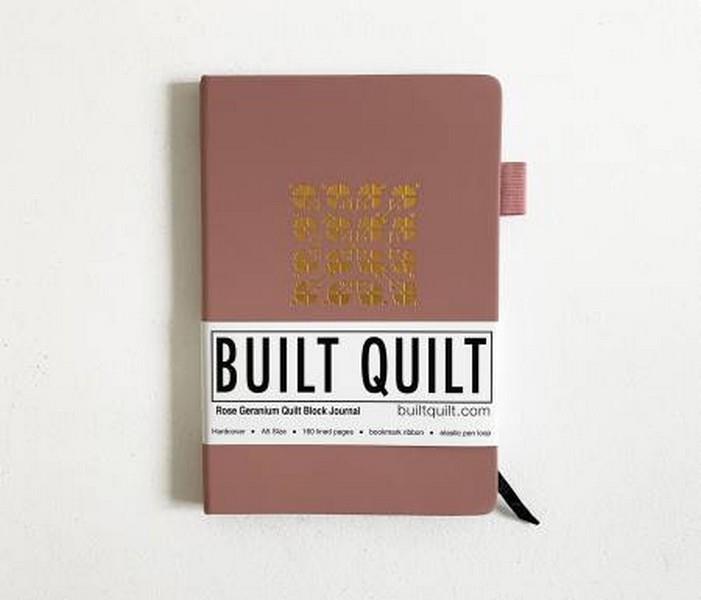 Built Quilt Rose Geranium Journal available in Canada at The Quilt Store