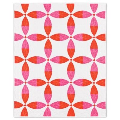 ACCUQUILT GO! FLOWERING SNOWBALL - 12" FINISHED