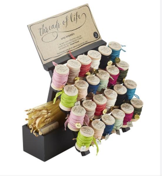 Threads of Life Wrap Bracelet available in Canada at The Quilt Store