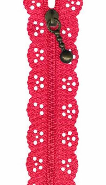 Dark Pink Lacie Zippers by Border Creek Station available at The Quilt Store