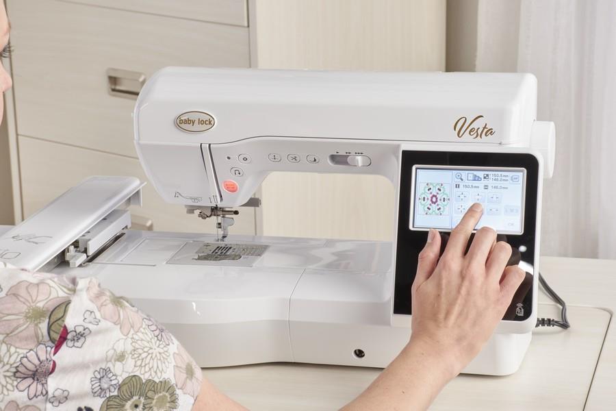 Baby Lock Vesta available in Canada at The Quilt Store
