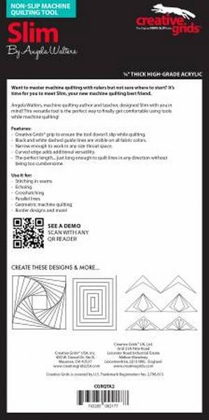 Creative Grids Machine Quilting Tool - Slim