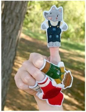 Anita Goodesign Fairy Tale Finger Puppets available in Canada at The Quilt Store