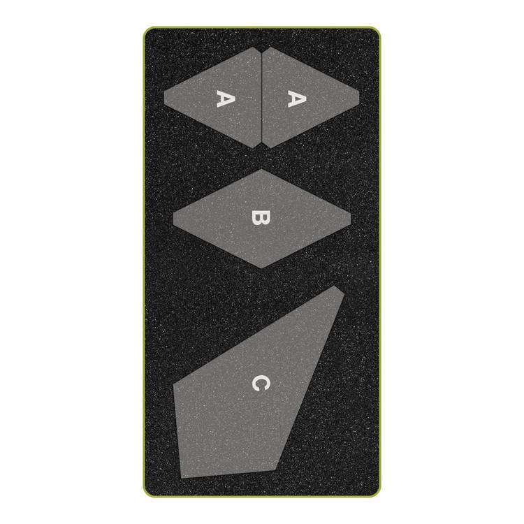 Accuquilt Hatties Choice Block on Board available in Canada at The Quilt Store