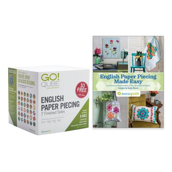 GO! Qube English Paper Piecing 1" Finished Sides