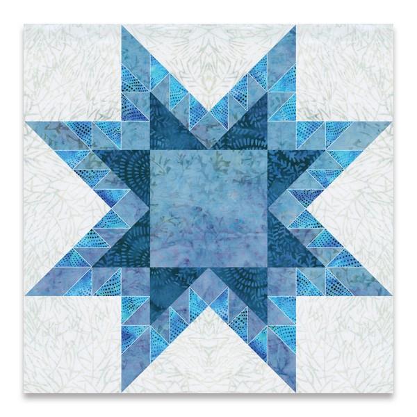 Accuquilt Feathered Star Block On Board Die