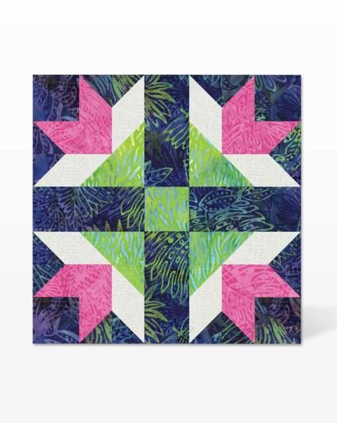 Accuquilt Goose Tracks Block on Board Die available in Canada at The Quilt Store