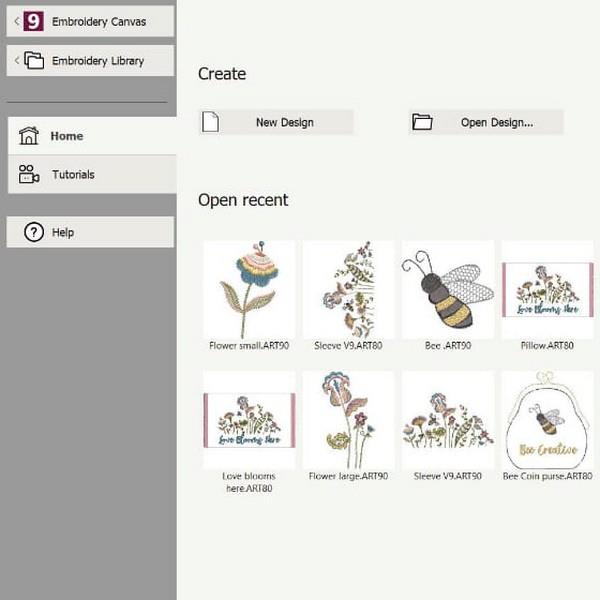 Bernina Creator Software V9 available in Canada at The Quilt Store