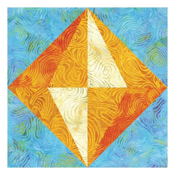 Accuquilt Chinese Lanters Block on Board Die available in Canada at The Quilt Store