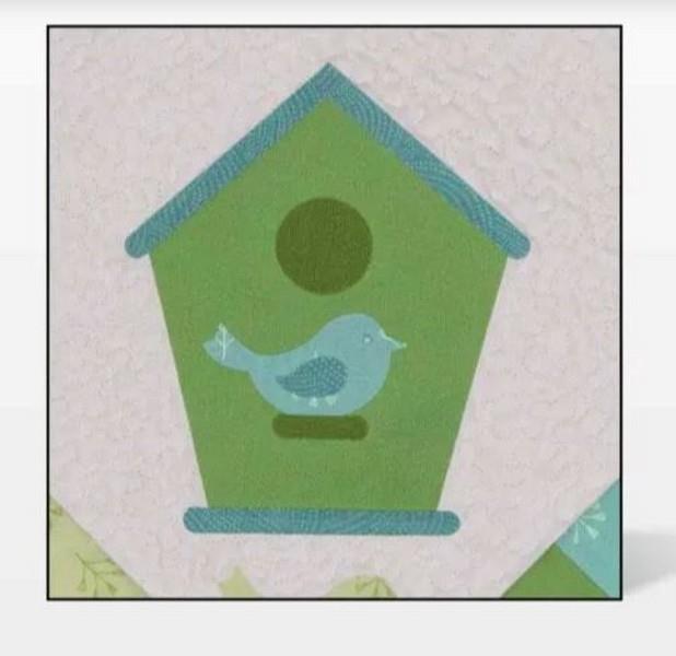 Accuquilt GO! Bird & Birdhouse Die available in Canada at The Quilt Store