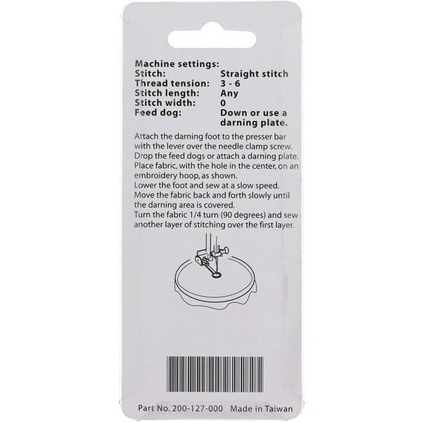 Janome Darning Foot available in Canada at The Quilt Store