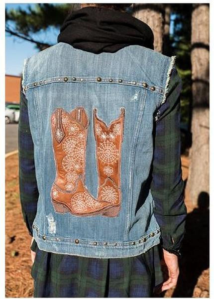 These Boots Were Made for Stitchin' by Anita Goodesign