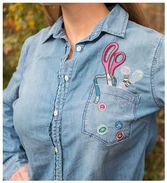 Pocket Full of Stitches by Anita Goodesign at The Quilt Store