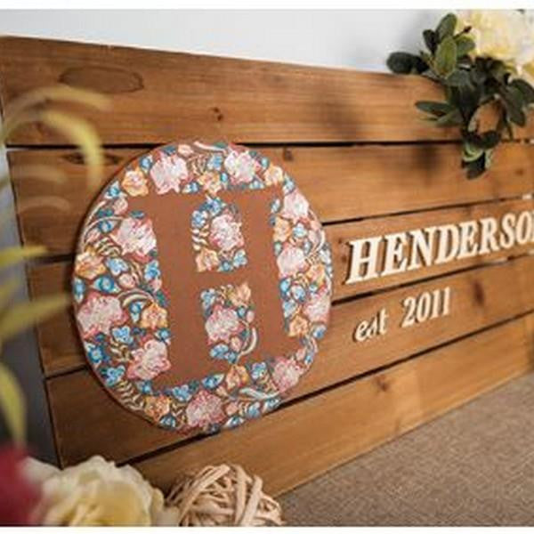 Anita Goodesign Floral Monogram at The Quilt Store