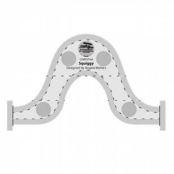 Creative Grids Machine Quilting Tool - Squiggy available at The Quilt Store