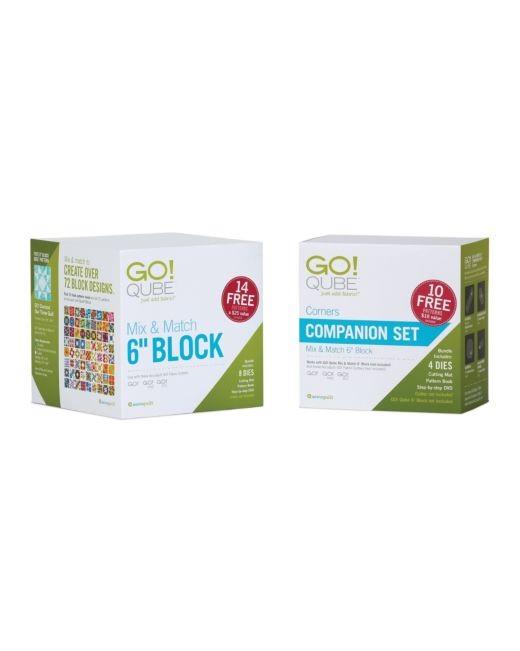 Accuquilt GO! Qube Companion Corners Set available in Canada at The Quilt Store