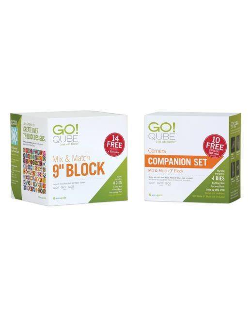 Accuquilt GO! Qube 9" Companion Corners Set