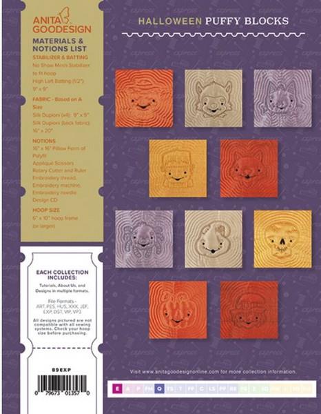 Anita Express Halloween Puffy Blocks available in Canada at The Quilt Store