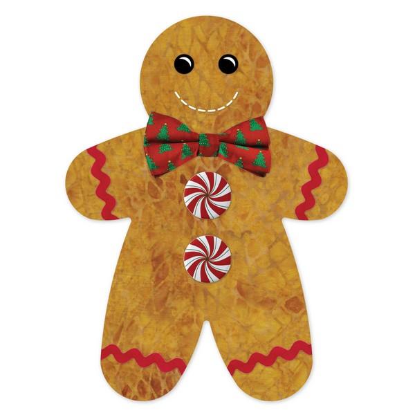 GO! Gingerbread Cookie die available in Canada at The Quilt Store