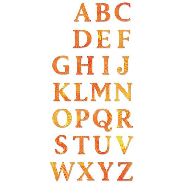 GO! Classic 2" Alphabet die available in Canada at The Quilt Store