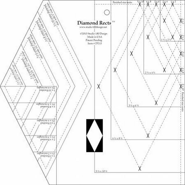 Deb Tucker's Diamond Rects