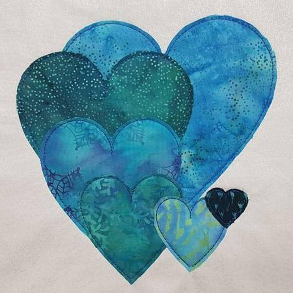 Westalee Heart Collection Template Set Low Shank available in Canada at The Quilt Store