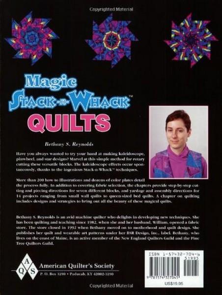 Stack-n-Whack Quilts by Bethany S. Reynolds available in Canada at The Quilt Store