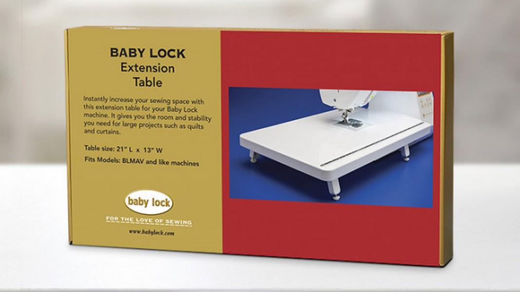 Baby Lock Extension Table available in Canada at The Quilt Store
