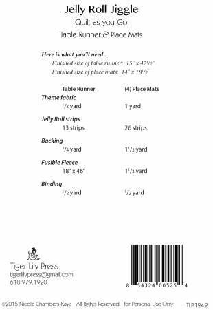 Jelly Roll Jiggle by Kaya Nicole at The Quilt Store