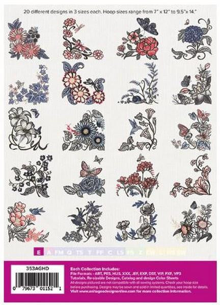 Floral Corners by Anita Goodesign at The Quilt Store