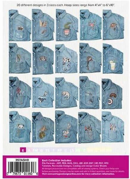 Pocket Full of Stitches by Anita Goodesign at The Quilt Store