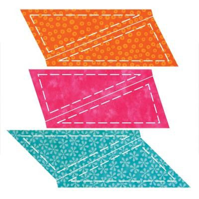 ACCUQUILT GO! BLAZING STAR - 12" FINISHED BY ELEANOR BURNS