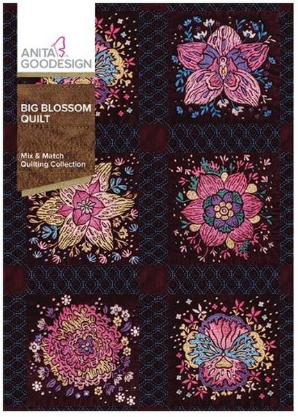 Anita Goodesign Big Blossom Quilt available in Canada at The Quilt Store